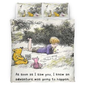 Housse De Couette Winnie l’Ourson et ses Amis 17 Parure de lit Ensemble De Literie