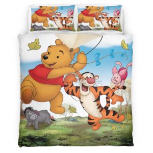 Housse De Couette Winnie l’Ourson et ses Amis 19 Parure de lit Ensemble De Literie