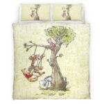 Housse De Couette Winnie l’Ourson et ses Amis 2 Parure de lit Ensemble De Literie