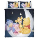 Housse De Couette Winnie l’Ourson et ses Amis 5 Parure de lit Ensemble De Literie