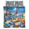 Housse De Couette Winnie l’Ourson et ses Amis 7 Parure de lit Ensemble De Literie