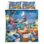Housse De Couette Winnie l’Ourson et ses Amis 7 Parure de lit Ensemble De Literie