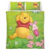 Housse De Couette Winnie l’Ourson et Porcinet 3 Parure de lit Ensemble De Literie