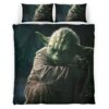 Housse De Couette Yoda Grogu Star Wars Parure de lit Ensemble De Literie