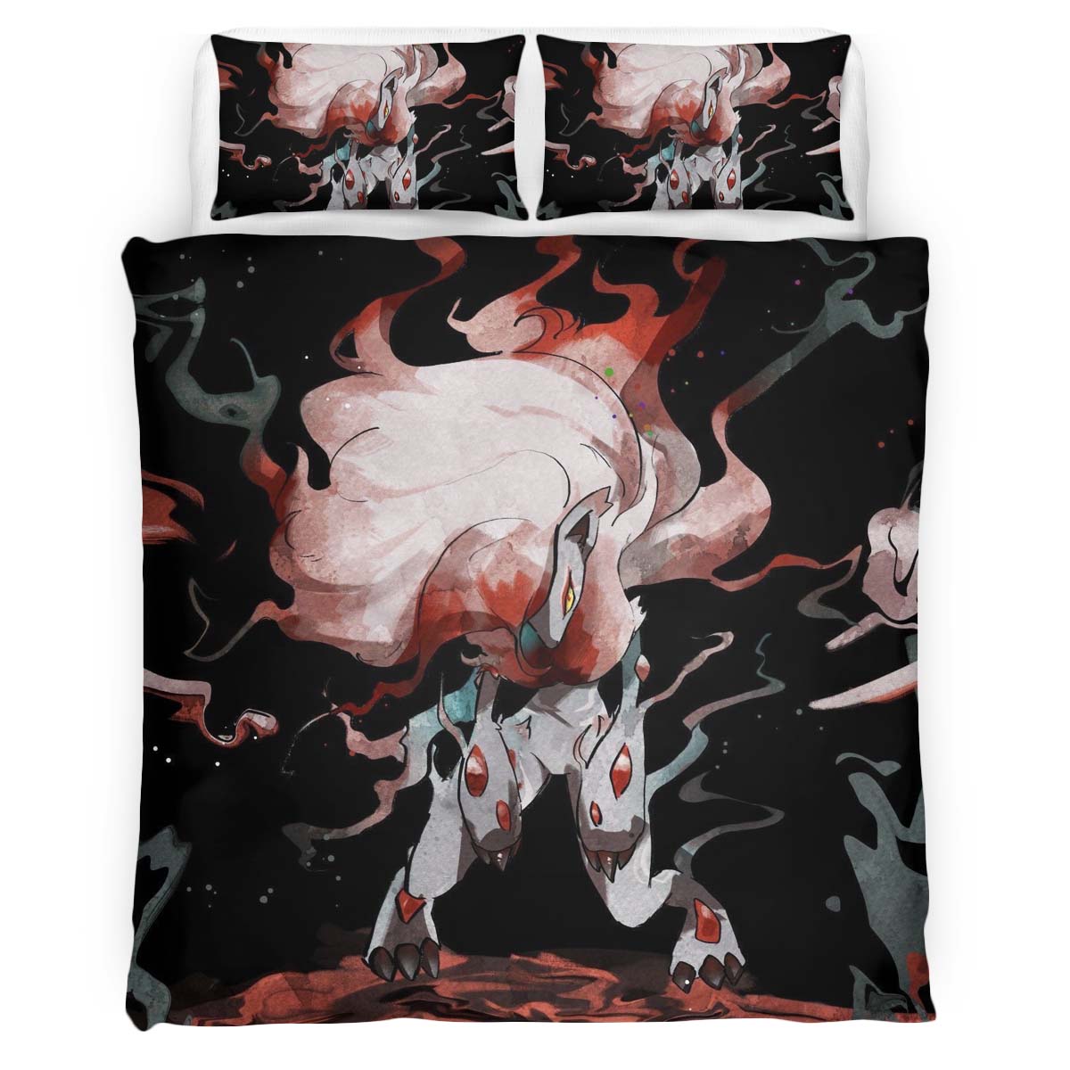 Housse De Couette Zoroark Pokémon 5 Parure de lit Ensemble De Literie